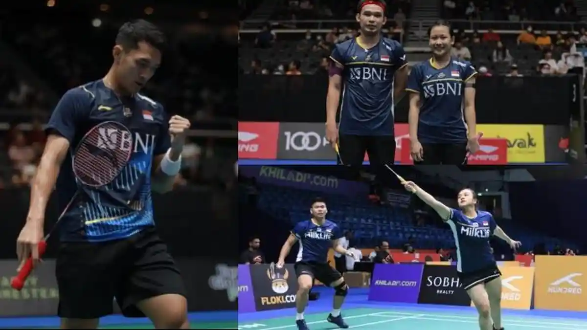 Hasil Badminton Indonesia Open 2023 Hari Ini, Rinov/Pitha, Jojo dan Praveen/Melati Lolos ke 16 Besar