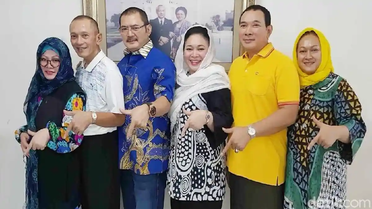 Anggota Keluarga Cendana yang Kompak Bergabung di Partai Berkarya, dari Sulung Hingga Bungsu