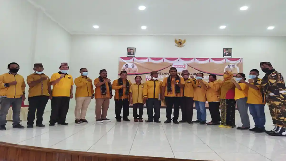 Lantik DPC Hanura Manggarai Barat, Refafi Gah Pesan Jaga Kekompakan dan Rendah Hati