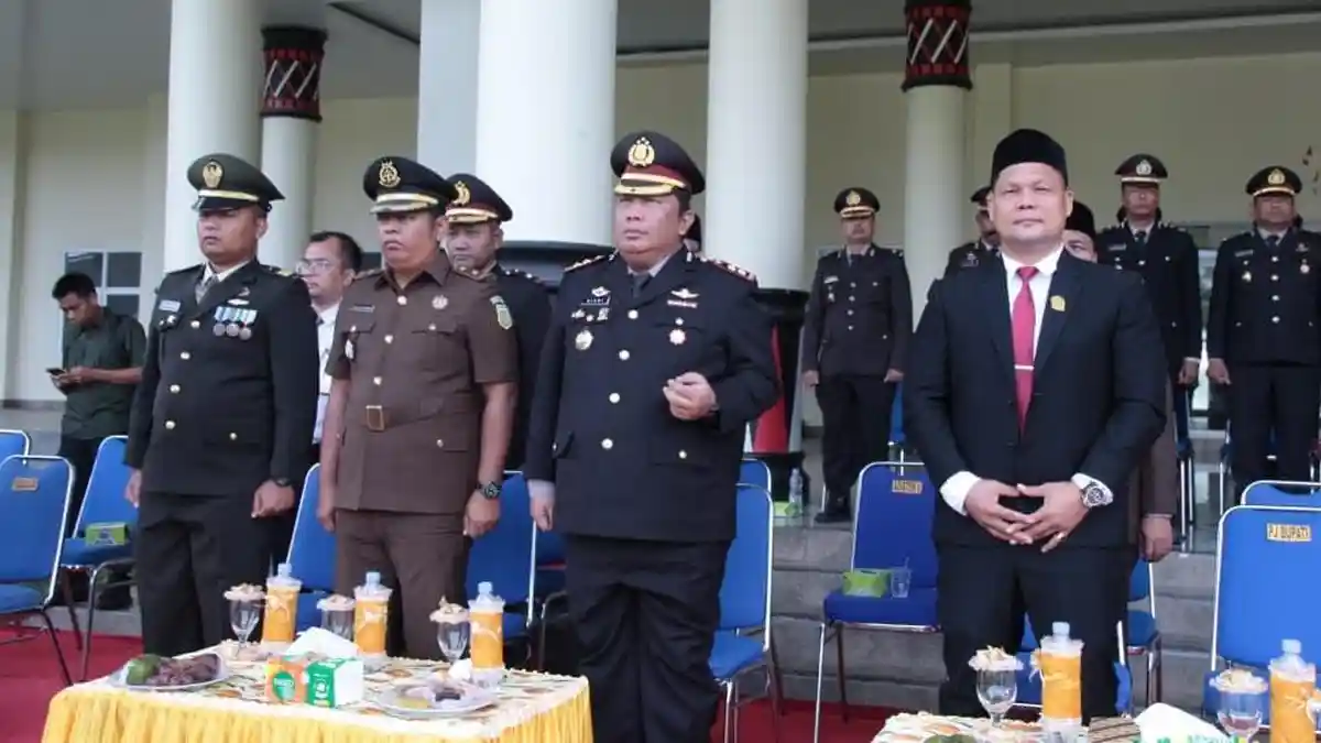 Upacara Hari Kesaktian Pancasila, Kapolres Palas: Menguatkan Komitmen Kita terhadap Nilai Pancasila