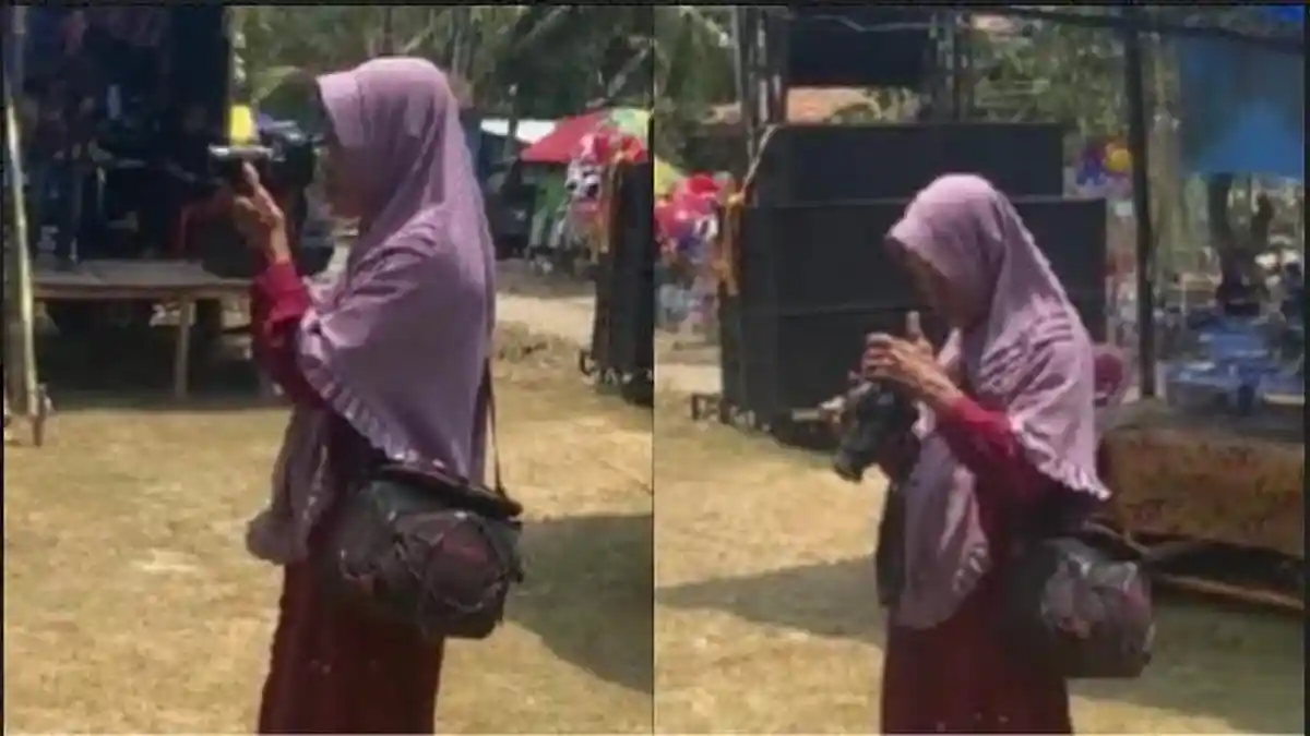 Viral Nenek-nenek Jadi Fotografer di Resepsi Pernikahan, Hasil Fotonya Bikin Kagum