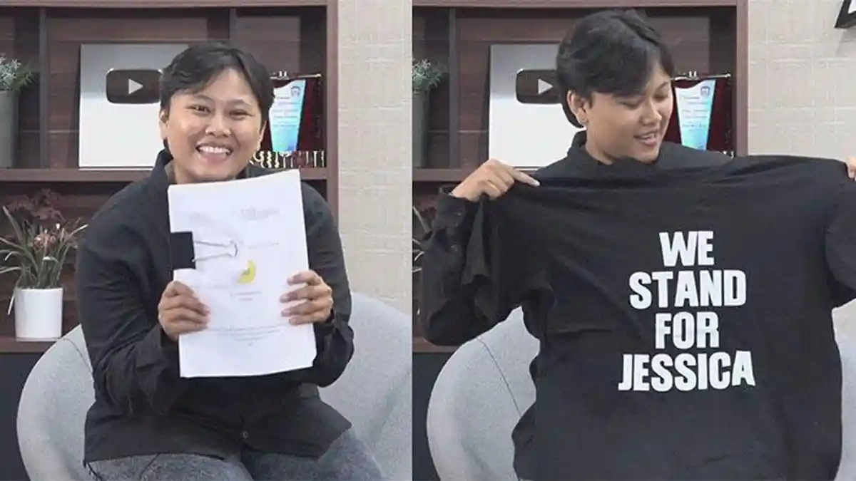 Dukung Jessica Wongso, Mahasiswa Bogor Ini Beri Kado Hingga Tulis Skripsi Berjudul 'Ice Cold'