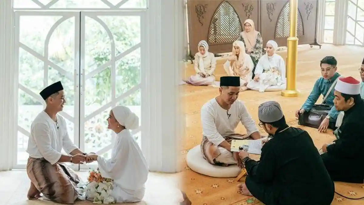 Viral Momen Pernikahaan Dihadiri 11 Tamu, Ada Kakek Nikahi ABG Ekspresi Perempuan Jadi Sorotan