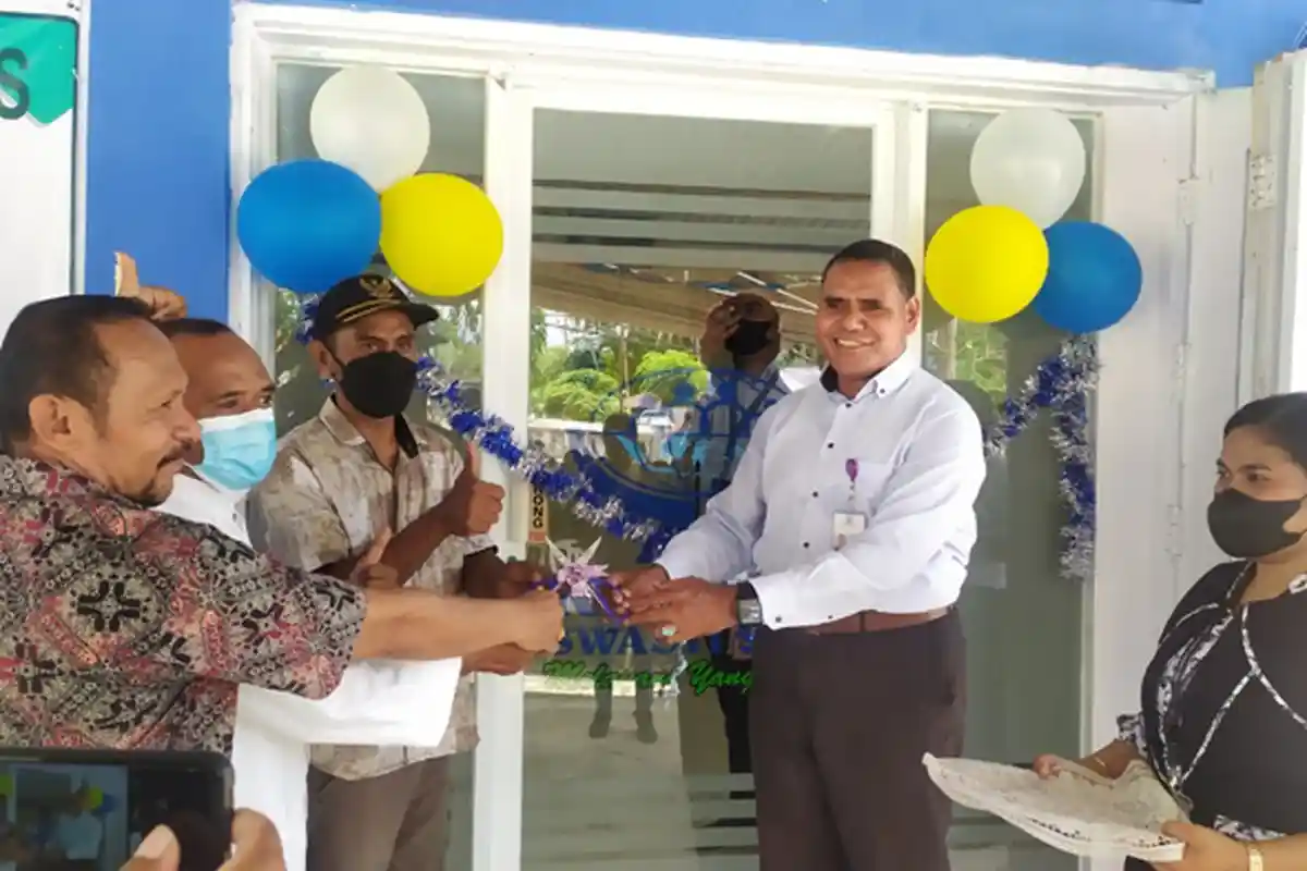 Kantor Kas Kopdit Swasti Sari Pariti  Diresmikan