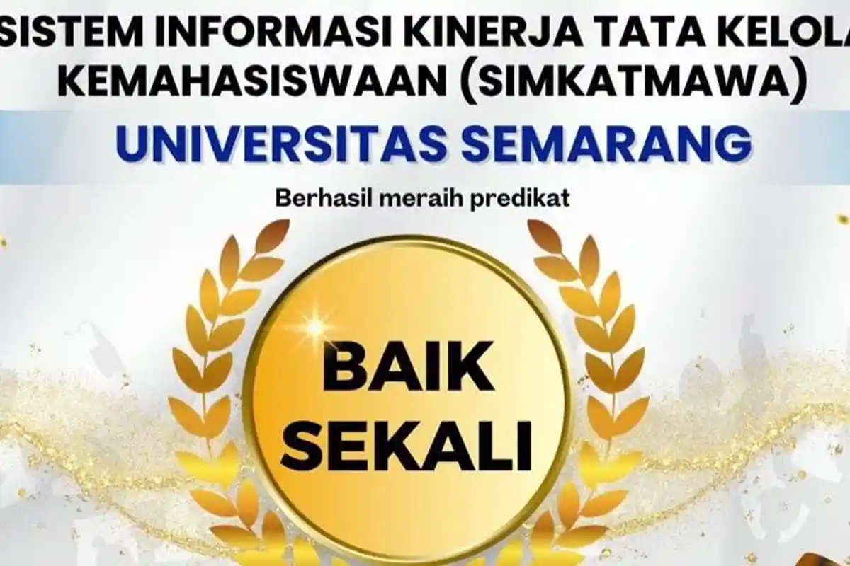 Wakil Rektor III USM Bersyukur Universitas Semarang Raih Predikat Baik Sekali dalam SIMKATMAWA 2024