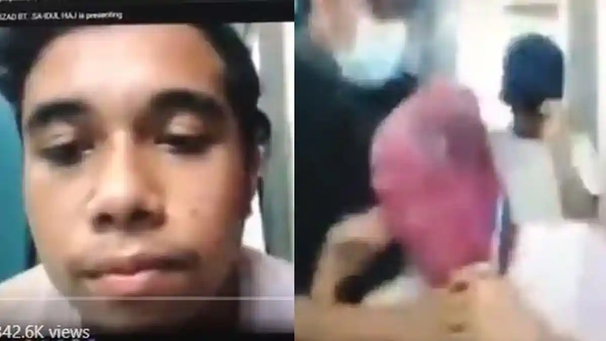 Viral Adegan Pelajar Diculik saat Kelas Online Berlangsung, Kepala Ditutup Plastik Kresek