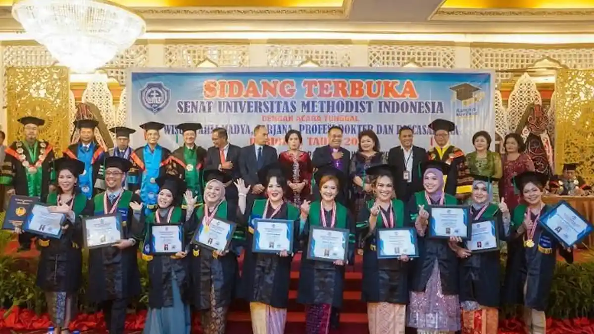 462 Mahasiswa UMI Medan Diwisuda, Rektor: Cobalah Ciptakan Lapangan Kerja