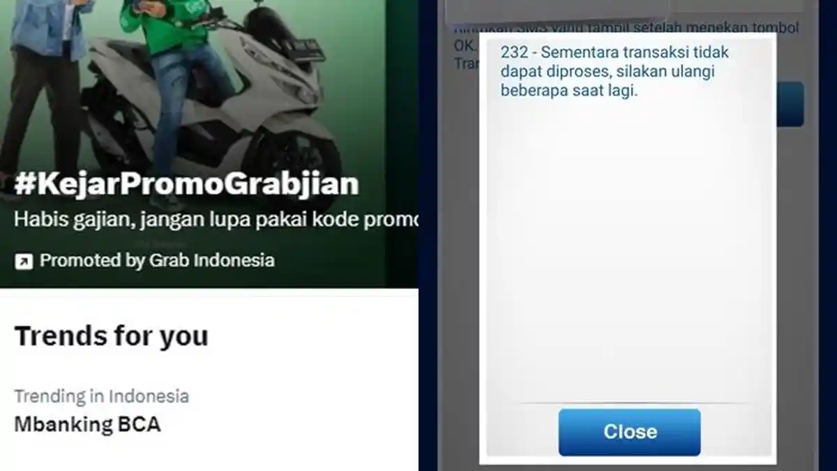 M Banking BCA Error/Gangguan Hari Ini 25/9/2023 Trending di Twitter, Ini Cara Mengatasinya