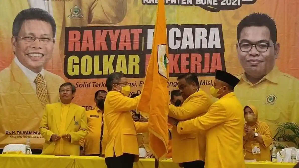 Terpilih Kembali Pimpin Golkar Bone, Fahsar: Saya Tidak Butuh Orang Pintar