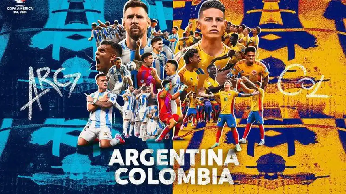 Perjalanan Kolombia dan Argentina Capai Final Copa America 2024, 2 Kapten Legendaris Rebut Trofi