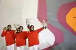 Tim Panjat Dinding Indonesia 1 Putri Rebut Emas