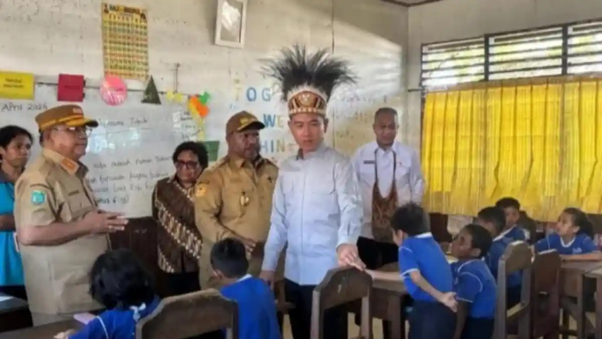 Wapres Gibran Tinjau Program MBG dan CKG, Ada Siswa ke Sekolah Tak Sarapan Pagi