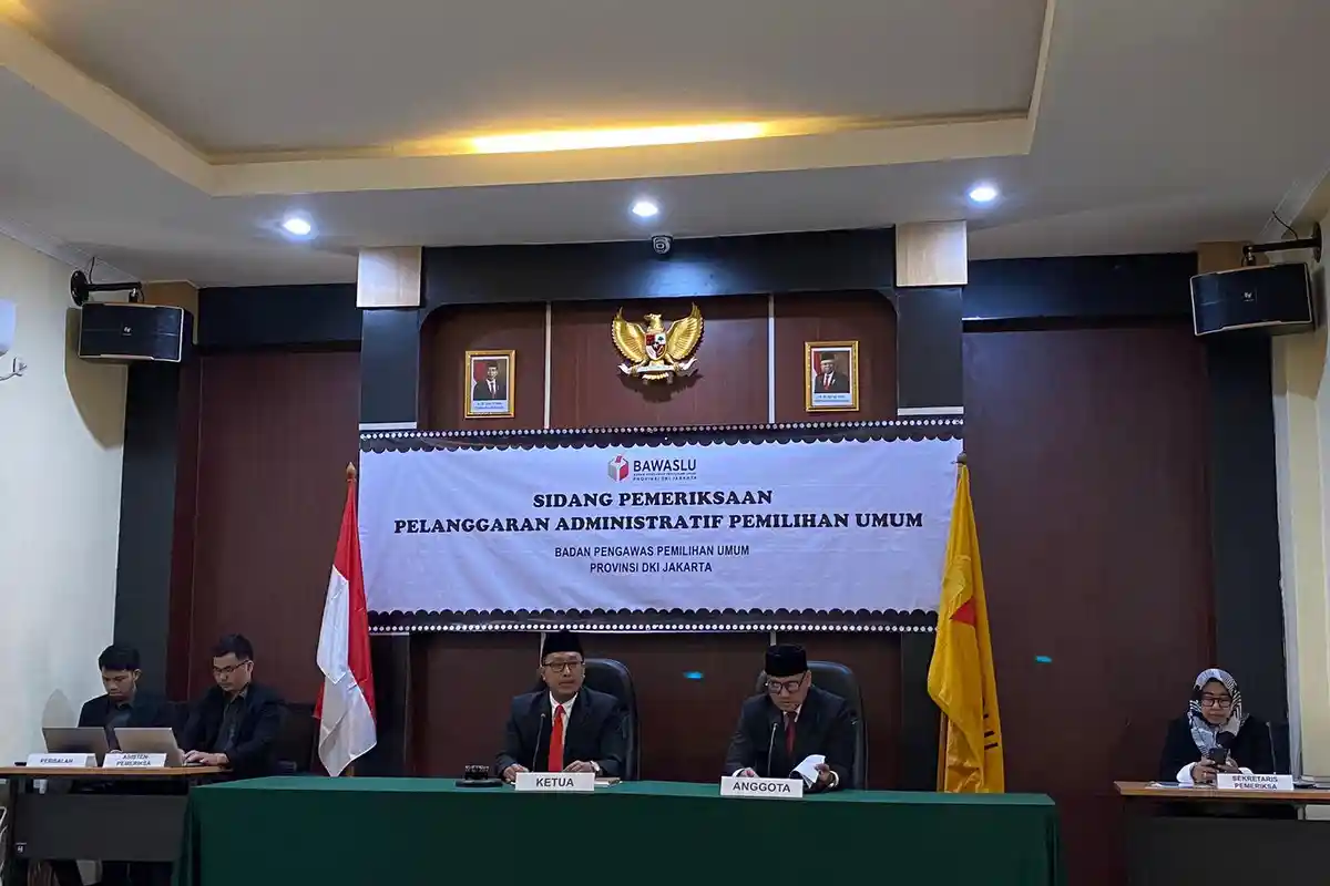 DPP PAN Tidak Hadir dalam Sidang Temuan Pelanggaran Administratif Pemilu Digelar Bawaslu DKI Jakarta