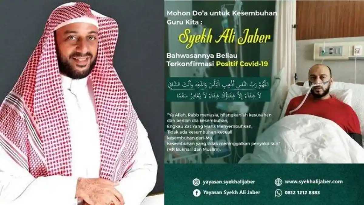 Syekh Ali Jaber Dikabarkan Kritis karena Covid-19, Terungkap Begini Kondisinya Terkini