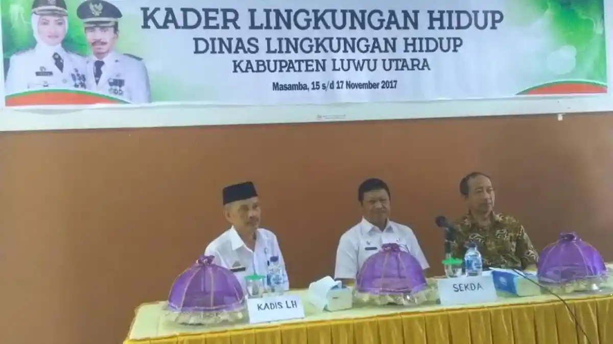 25 Perwakilan OKP di Luwu Utara Ikut Pelatihan Lingkungan Hidup