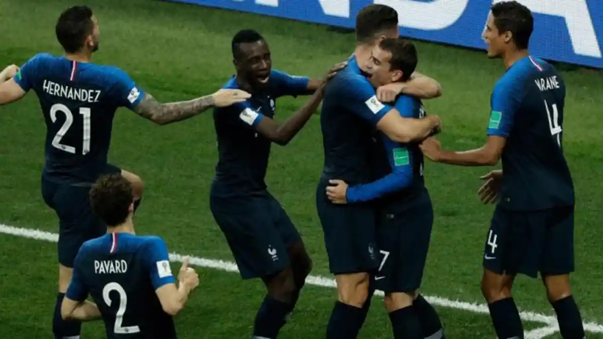 Final Piala Dunia 2018 Prancis Vs Kroasia - Prancis Jadi Juara Usai Kalahkan Kroasia 4-2