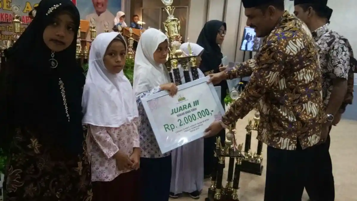 DSI Aceh Gelar Lomba Cerdas Cermat Syariat, Langsa Borong Dua Juara I, Ini Data Lengkap dan Hadiah