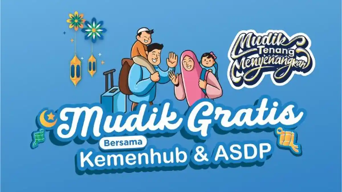 Mudik Gratis Kemenhub-ASDP 2025, Ada 29 Rute Perjalanan via Kapal Laut