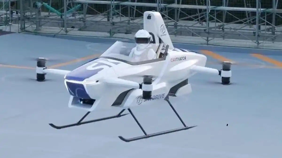 Suzuki Tak Mau Ketinggalan, Siap Kembangkan Drone Penumpang, Gandeng SkyDrive