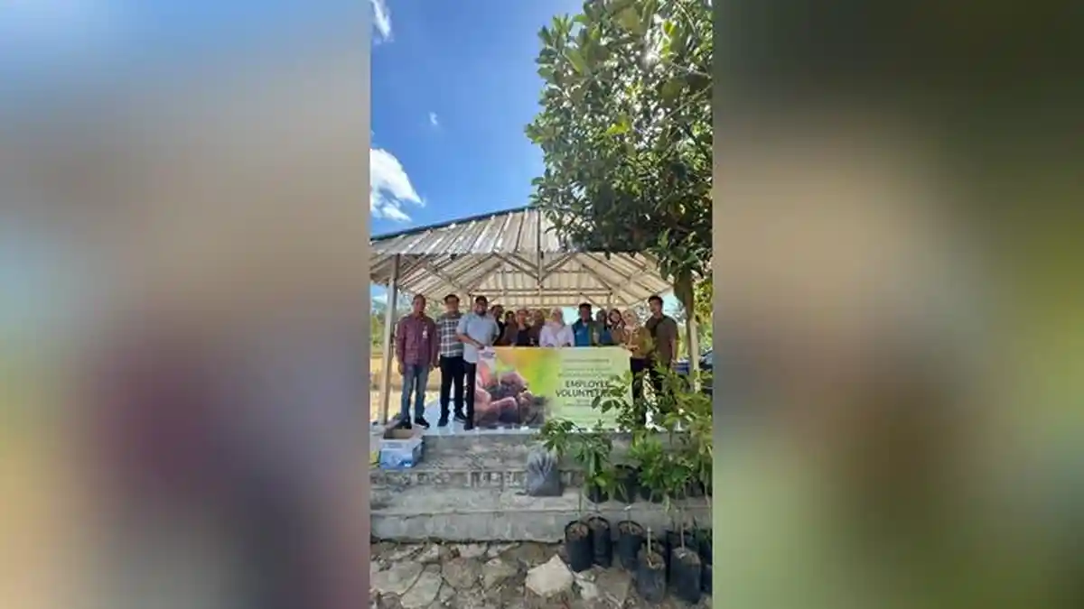 BPJS Ketenagakerjaan Pangkalpinang Gelar Employee Volunteering Melalui Penanaman Pohon - Bangkapos.com