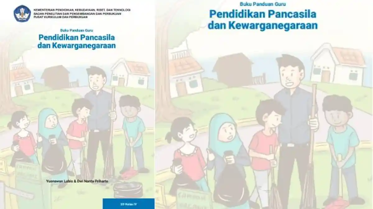 Materi PPKN Kurikulum Merdeka Kelas 4 SD/MI Semester 1 dan 2, Link Download Buku Paket