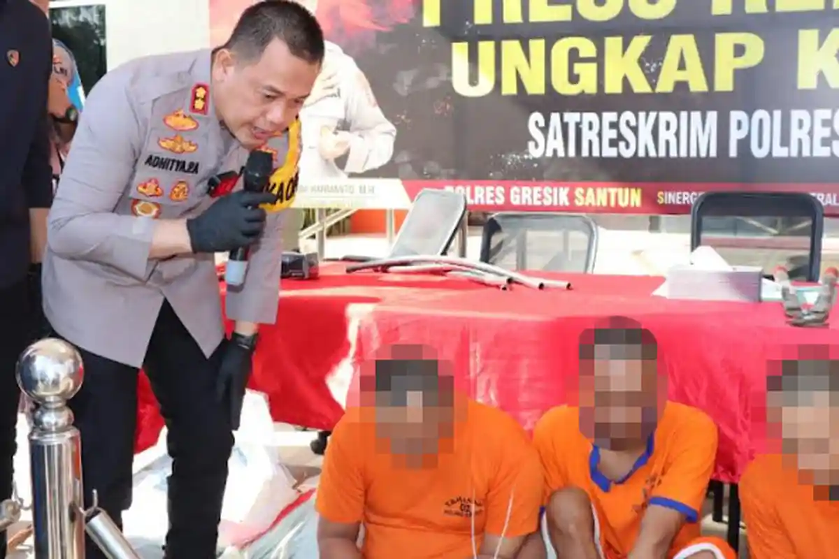 Mencuri Kabel PLN di 32 TKP Seperti Pekerjaan Tetap, 4 Pencuri Masih Berdalih Untuk Kebutuhan Hidup