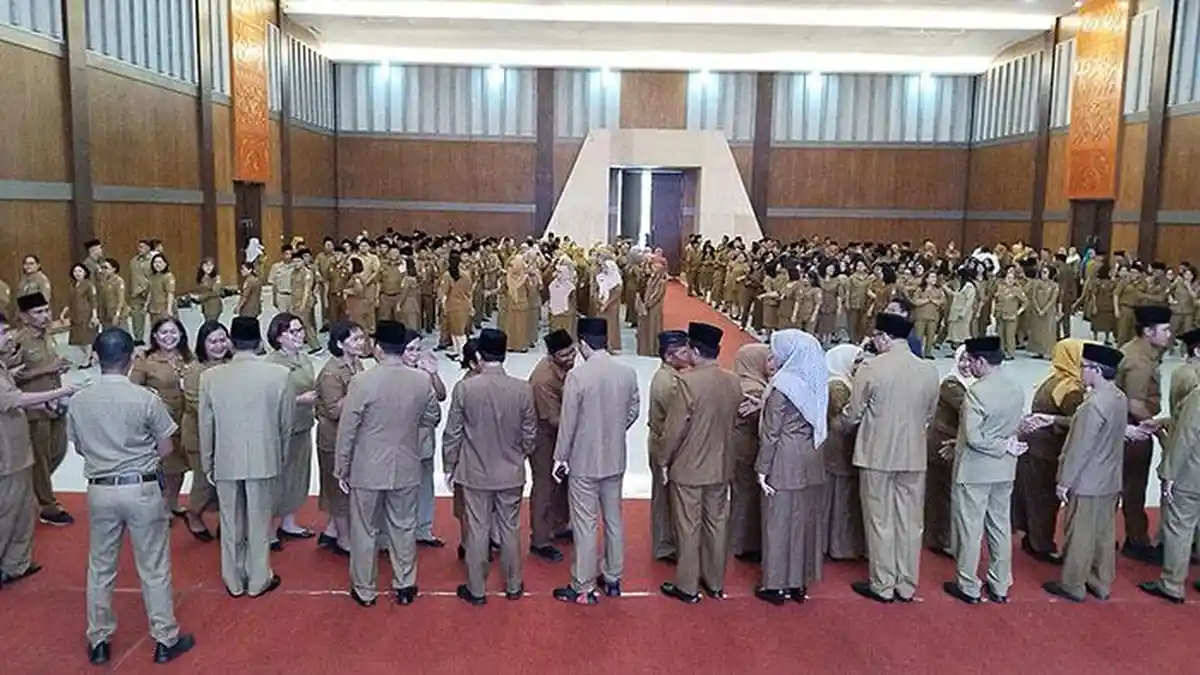 Alasan Ashari Tambunan Lantik Ratusan ASN Pemkab Deliserdang, Meski Sudah Mendaftar Sebagai Bacaleg