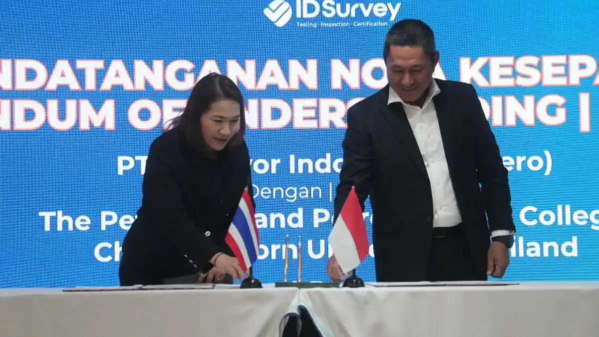 Gaet Perguruan Tinggi Thailand, Surveyor Indonesia Kembangkan Riset Energi dan Petrokimia