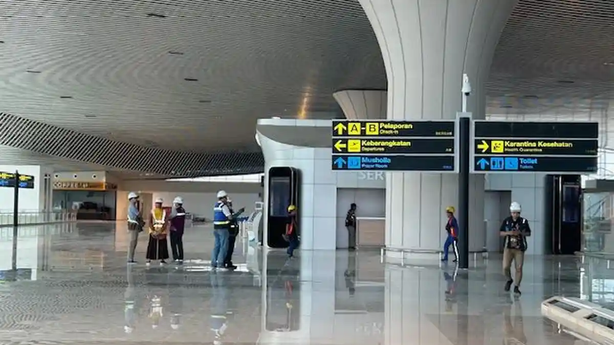 Catat! Ini Alur Masuk Penumpang di Terminal Baru Bandara Internasional Sultan Hasanuddin