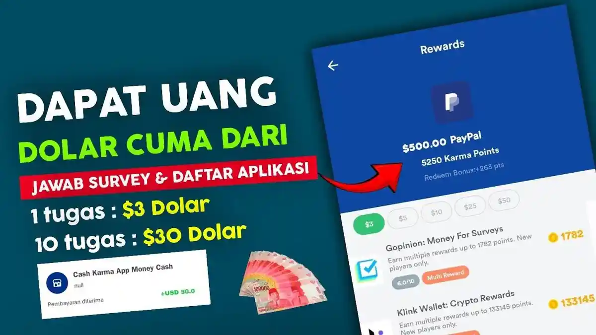 7 Cara Hasilkan Uang, Hanya Isi Survey 3 Menit Digaji Rp 1,5 Juta, Langsung Cair ke Saldo DANA