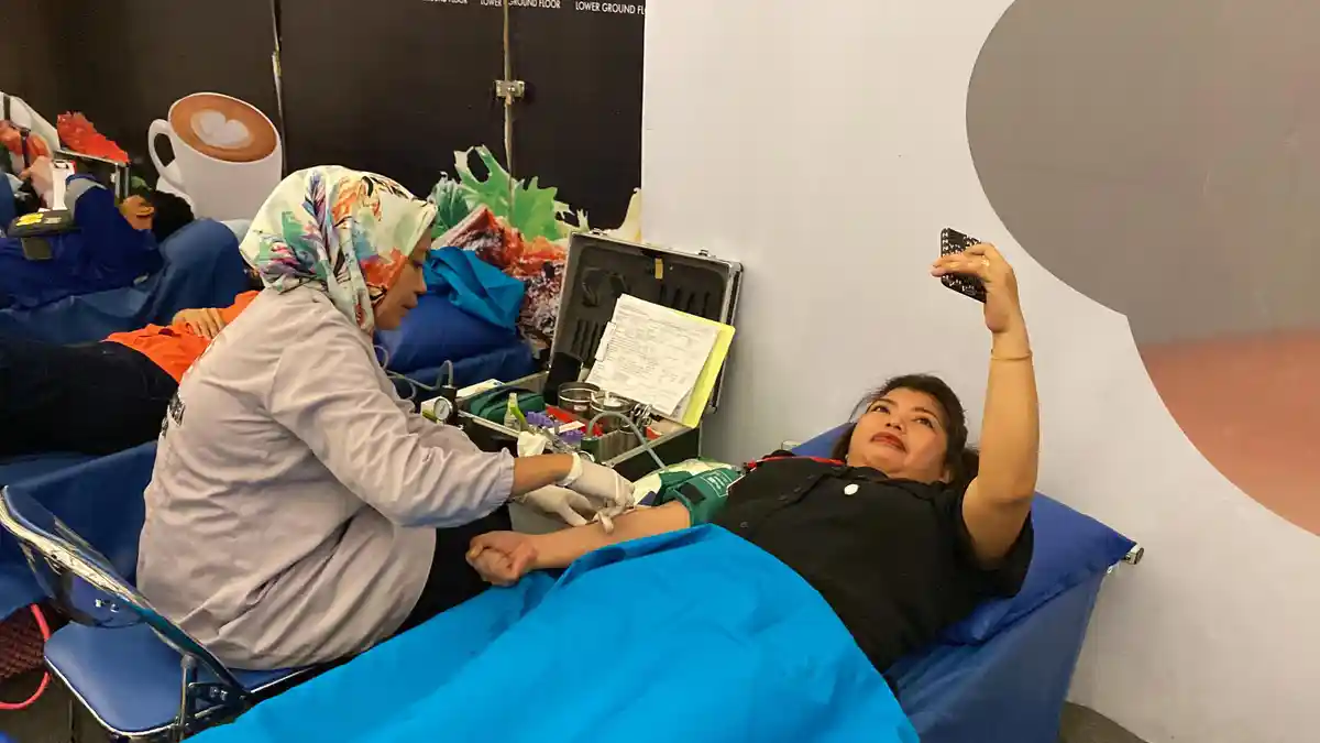 Yuk Donor Darah di HUT ke-25 PSMTI, Pendonor Dapat Beras 5 Kg