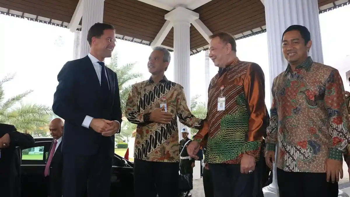 Tiba di Semarang, Tak Ada Penyambutan Istimewa untuk PM Belanda