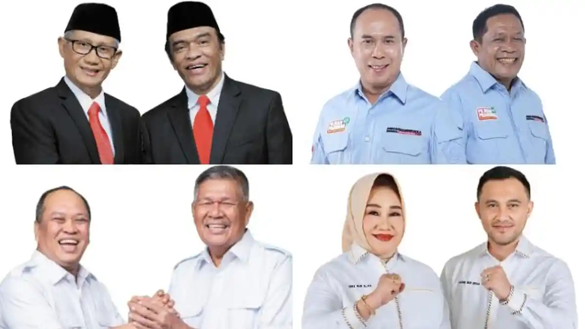 Adu Visi, Misi, Program 4 Paslon Gubernur-Wakil Gubernur Sulawesi Tenggara di Pilkada Sultra 2024