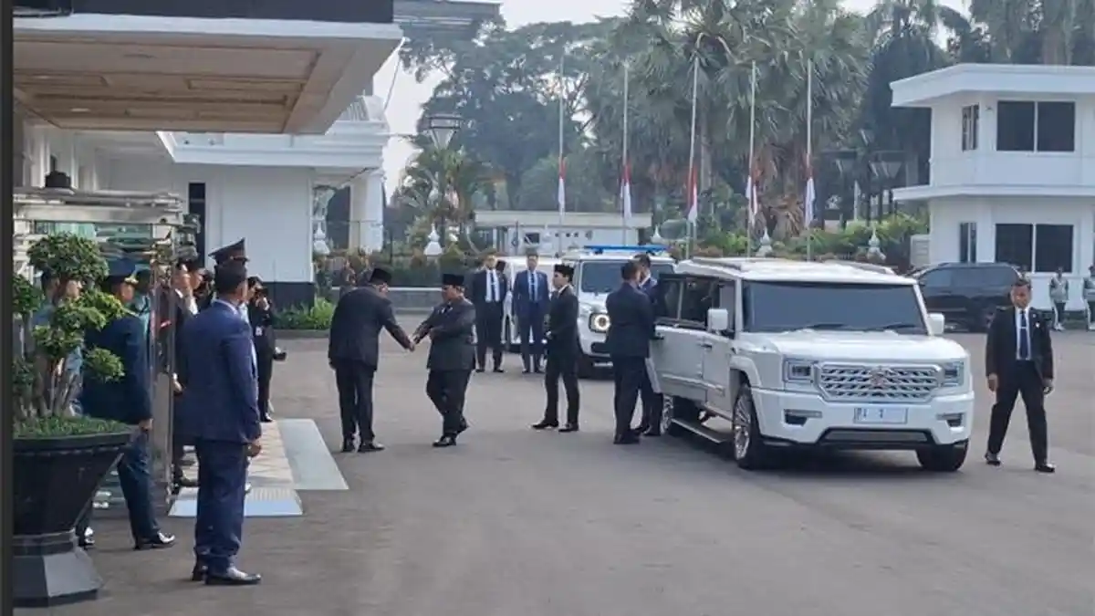 Prabowo Tiba di Gedung Kemhan Pukul 08.27 WIB, Hadiri Upacara Persemayaman Ryamizard Ryacudu
