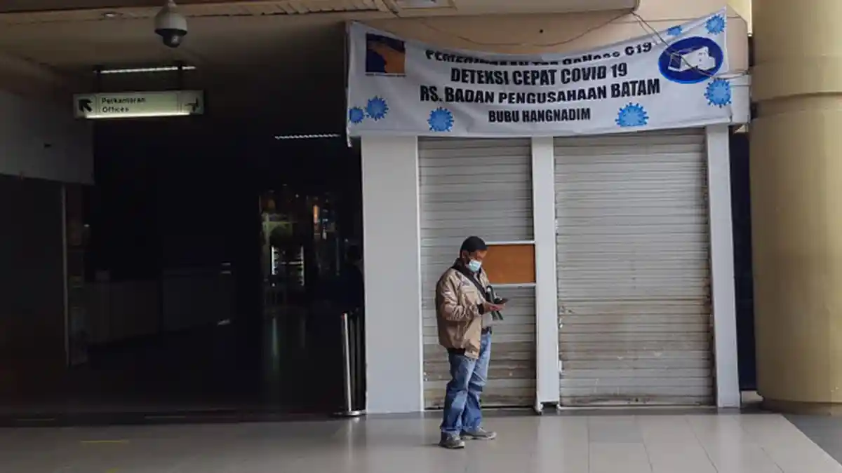 Layanan GeNose C19 di Bandara Hang Nadim Batam Ditutup Sementara