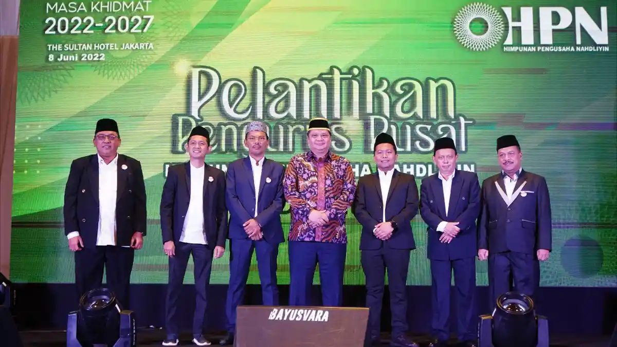 Airlangga Dukung Pengusaha Nahdliyin Ikut Jadi Motor Penggerak Ekonomi Nasional dan Global