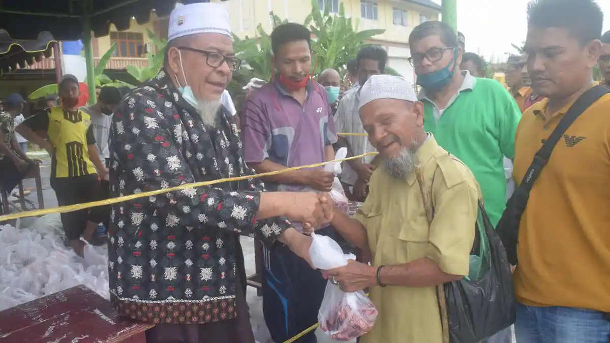 Dayah Jeumala Amal Luengputu, Pijay Sembelih 37 Ekor Ternak Kurban