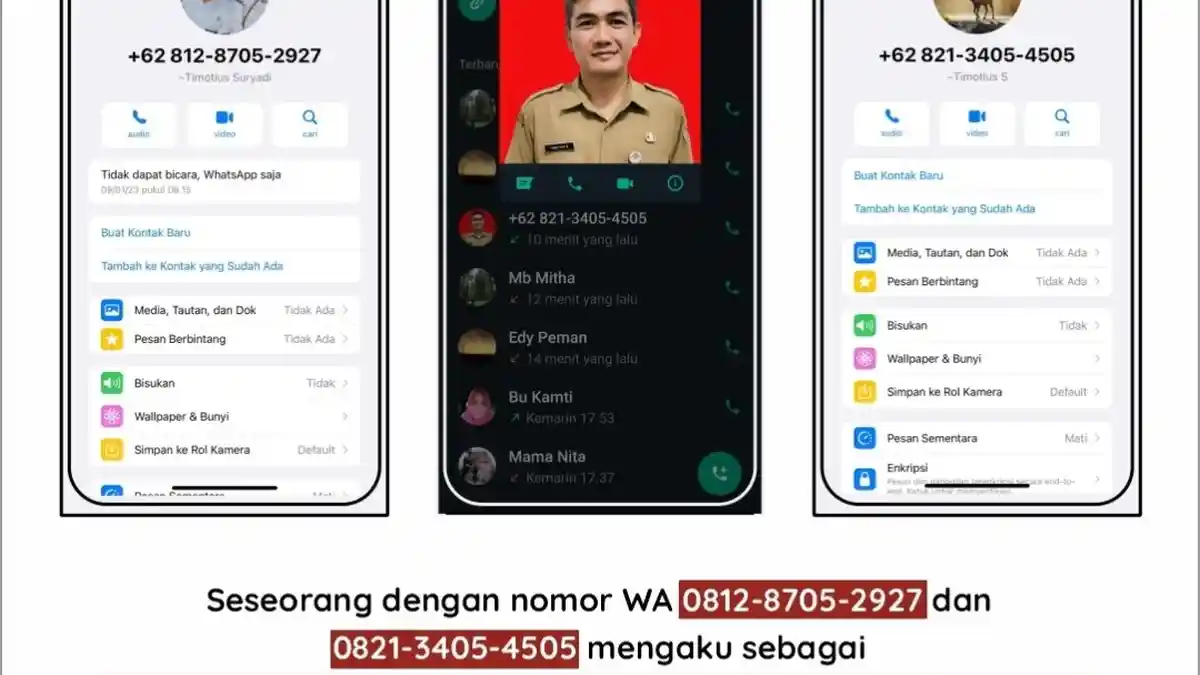 HATI-HATI! Nama Sekda Karanganyar yang Baru Timotius Suryadi Dicatut Untuk Aksi Penipuan