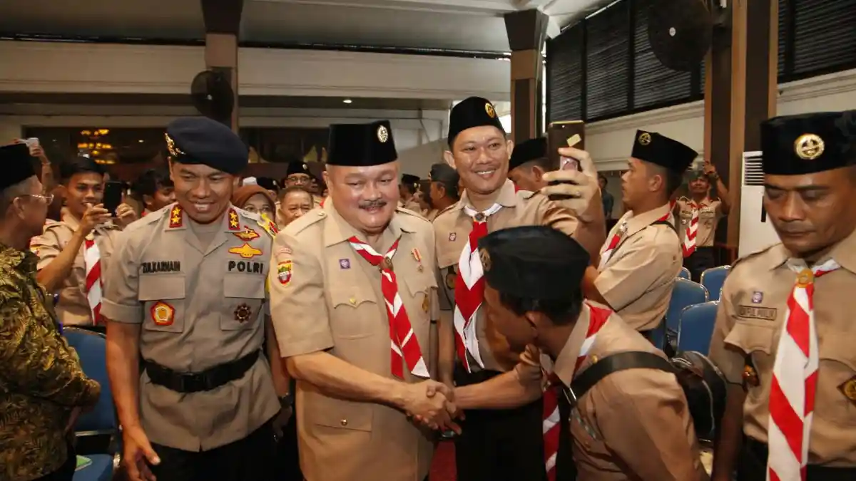 Rakerda Pramuka se-Sumsel, Gubernur Ajak Pramuka Sukseskan Asian Games & Perkemahan Gandus!