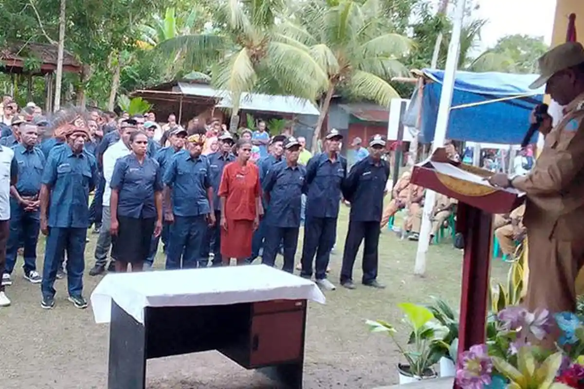 Baperkam dan Aparat Kampung di Sorong Selatan Diminta Kompak dalam Pembangunan dan Eksekusi Progam