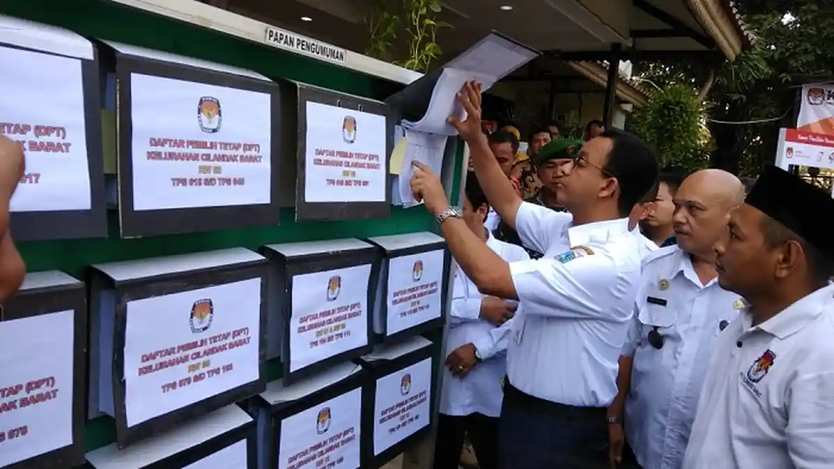 Pastikan Terdaftar di DPT, Anies Ajak Warganya Tak Pasif dalam Pemilu 2019
