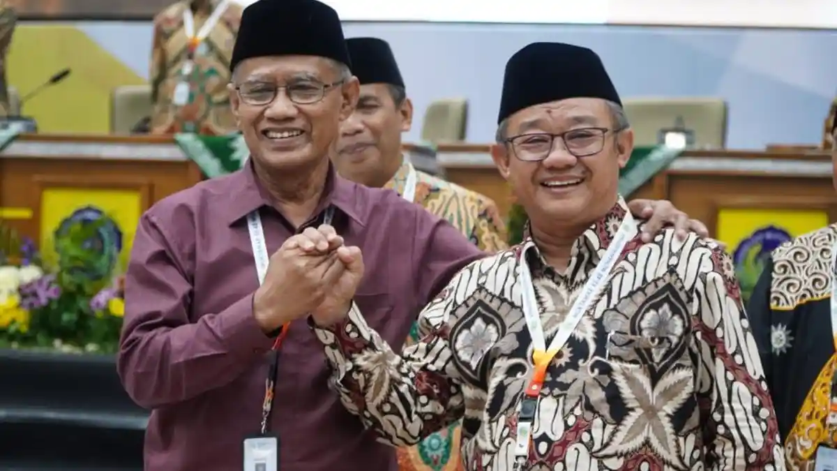 BREAKING NEWS: Haedar Nashir dan Abdul Mu'ti Ketua Umum & Sekretaris Umum PP Muhammadiyah 2022-2027 