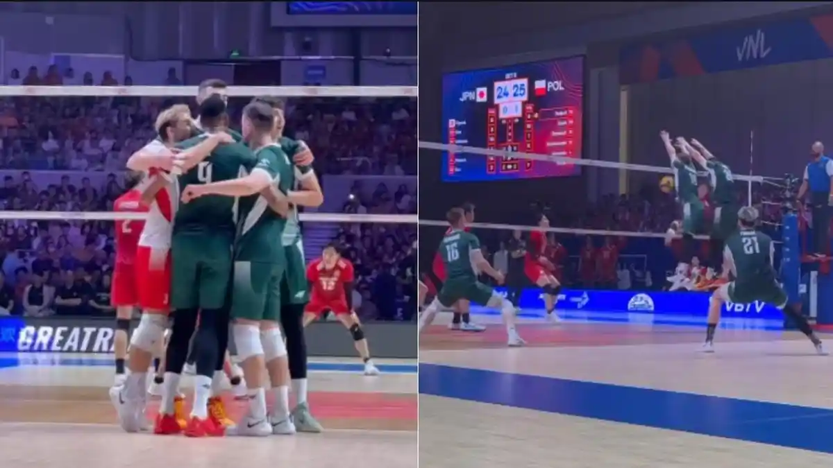 Hasil Laga Perempat Final VNL 2025 Putra: Polandia Bantai Jepang 3-0