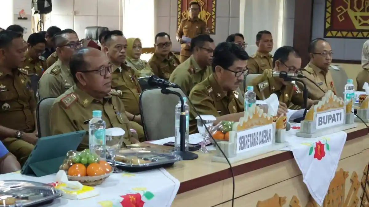 Bupati Lampung Utara Hadiri Rakor Program Pemberantasan Korupsi: Harus Jadi Komitmen Kolektif