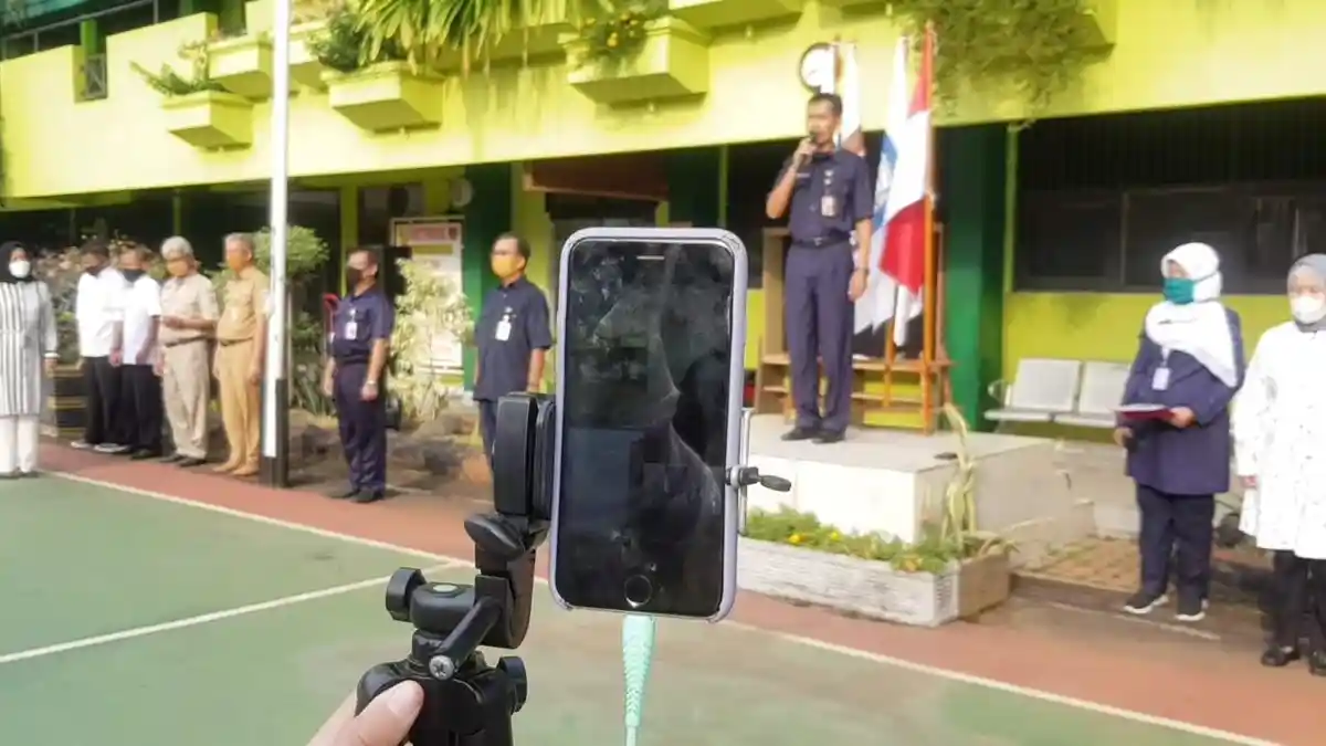 MPLS Hari Pertama, SMAN 22 Jakarta Buka Kegiatan Secara Virtual