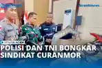 VIDEO - Polres Lhokseumawe Bersama TNI Bongkar Sindikat Curanmor, Tujuh Tersangka Ditangkap