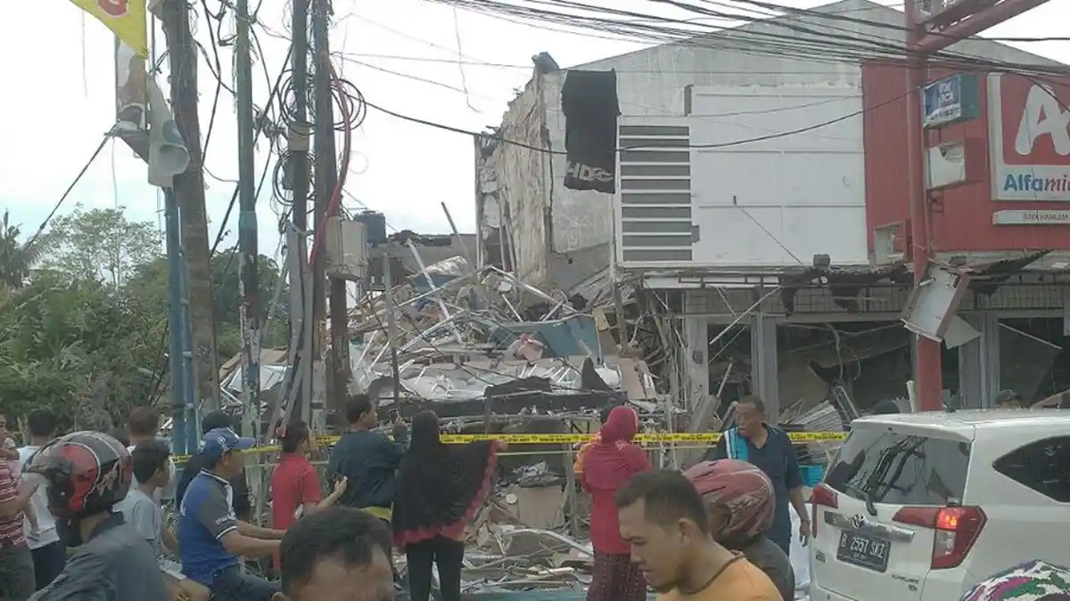 Inilah Penyebab Ledakan Pizzat Hut di Kota Bekasi