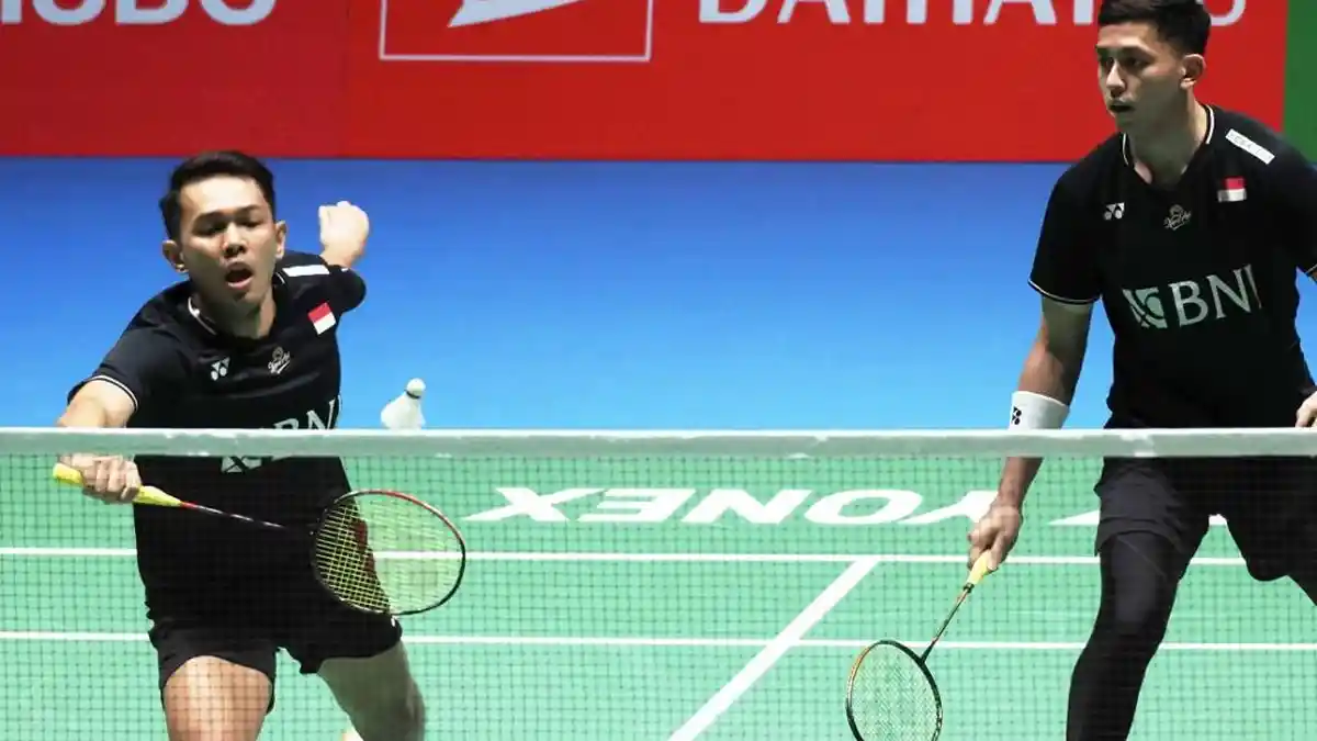 Live Score Badminton Hari Ini Hasil Fajar/Rian Vs Ganda Putra Tuan Rumah BWF Australian Open 2023