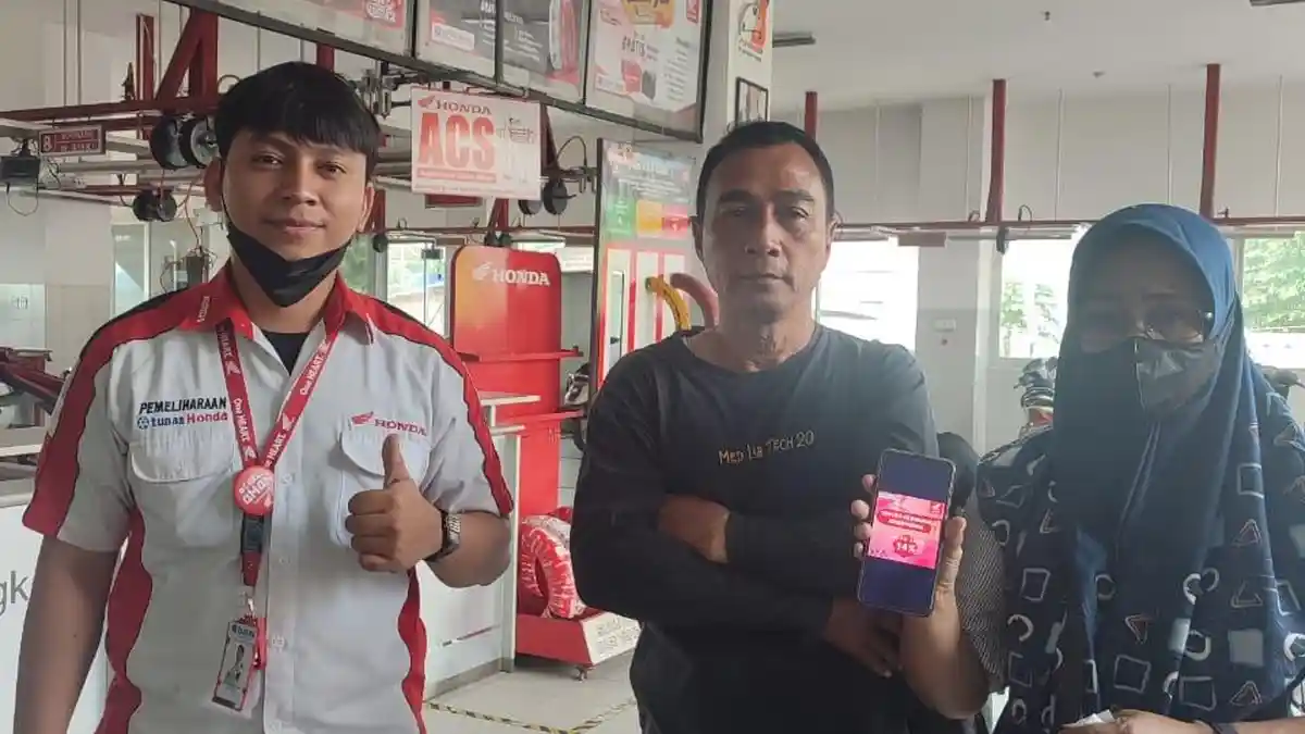 Rangkaian Valentine, TDM Beri Diskon Service 14 Persen Khusus Pengguna Motor Honda