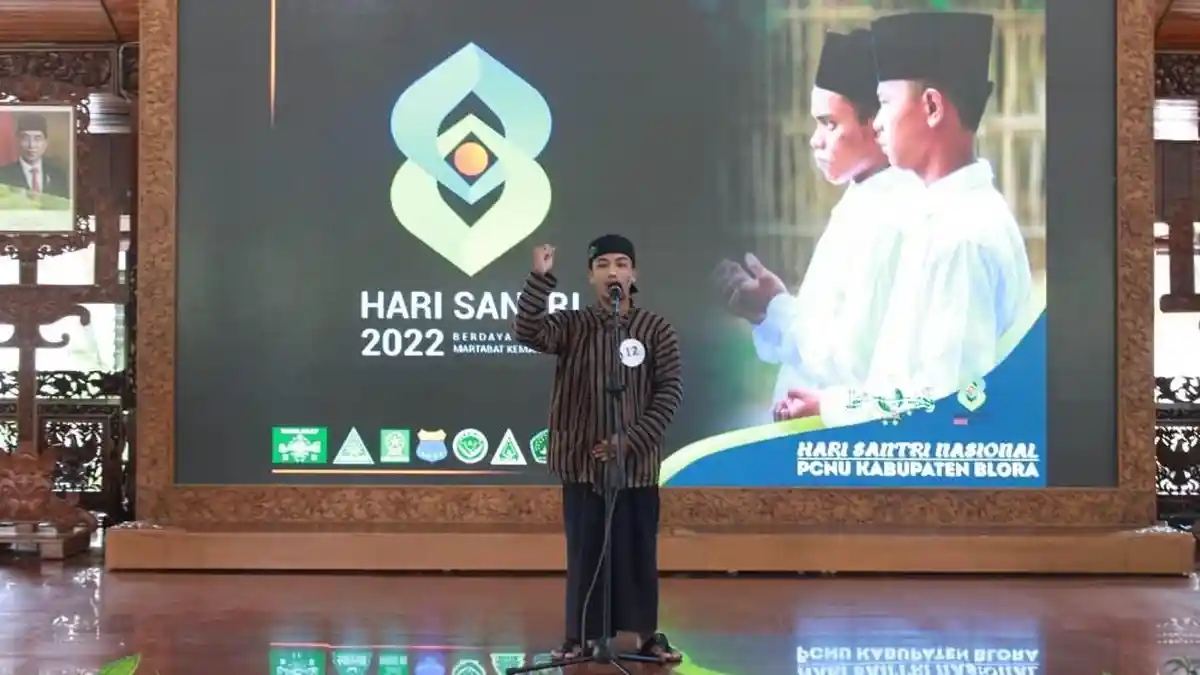 Lesbumi NU Blora Gelar Lomba Pidato Bahasa Jawa, Peringatan Hari Santri Nasional 2022